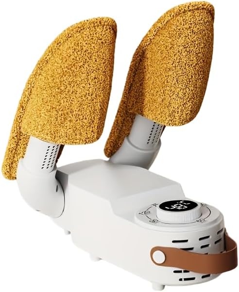 Portable Electric Boot Dryer Foldable Two Speed Thermostat 360 Degree Hot Air Circulation Highly Efficient For Socks Gloves Hat, Intelligent Drying System, Multipurpose Home Shoe by Unknown