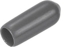 uxcell 20pcs Rubber End Caps 4mm ID Vinyl PVC Round Tube Bolt Cap Cover Screw Thread Protectors Dark Grey by uxcell