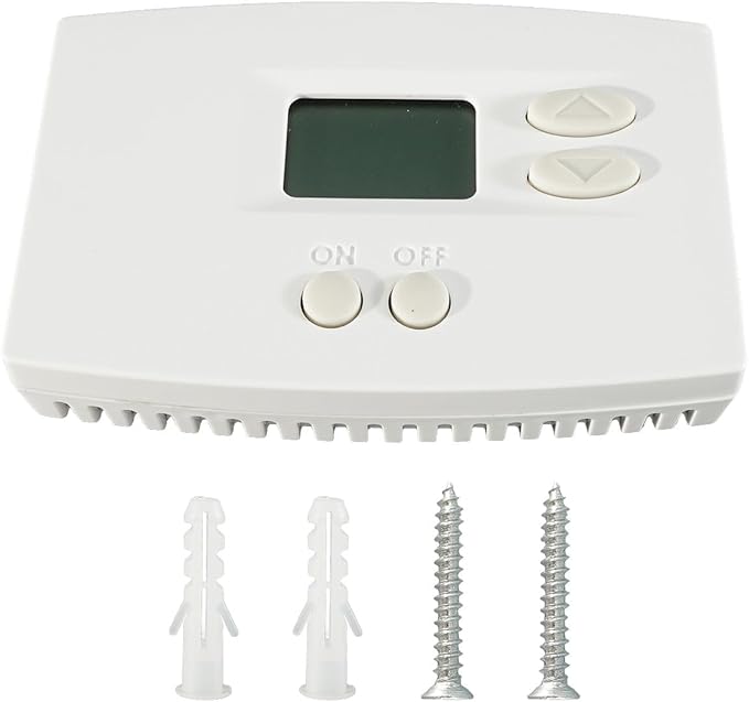 65 Whole House Humidifier Control Humidistat Compatible with 400 500 600 700 800 Humidifier, Manual Digital Humidistat Wall Mounted 24VAC by Unknown
