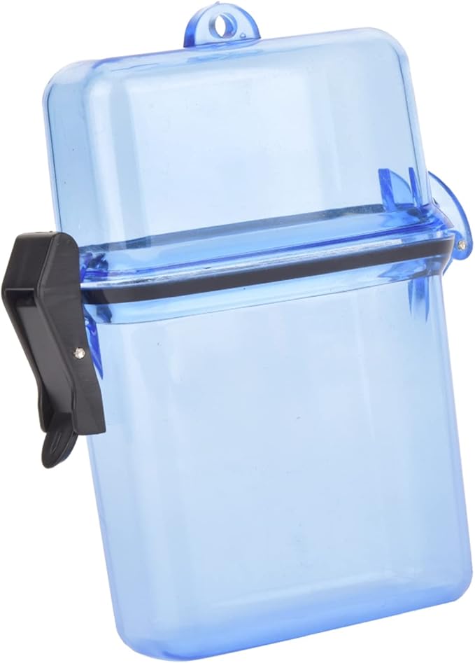 Tbest Boat Dry Bags,Waterproof Phone Pouch,Plastic Transparent Underwater Kayak Sealing Box with Rope Hook for Surfing Canoe Kayak - Image 7
