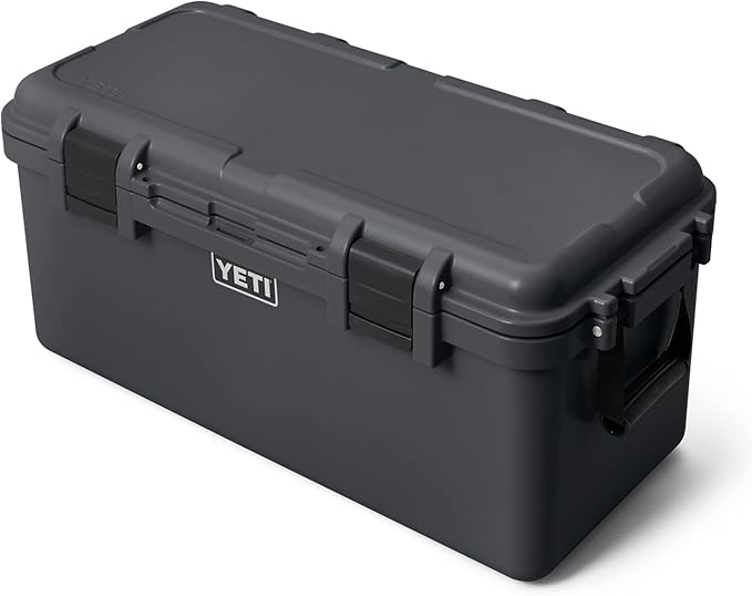 YETI LoadOut 60 GoBox Divided Waterproof Cargo Case, Dry Box, Camera Case, Fishing Tackle Box, Charcoal by YETI