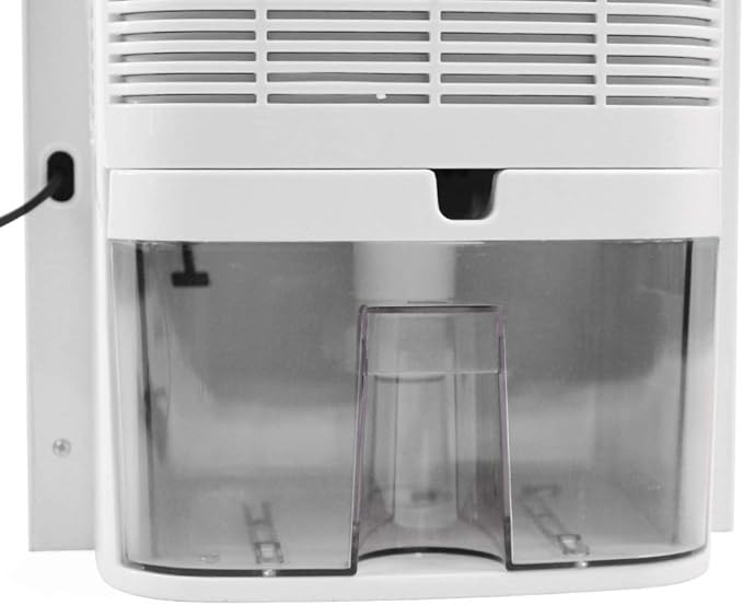2.2L Dehumidifier for Home, Basement and Room 323ft², with Drain Hose, Timer, Intelligent Humidity Control and Large Water Tank, Small Dehumidifiers with LCD Display - Image 8