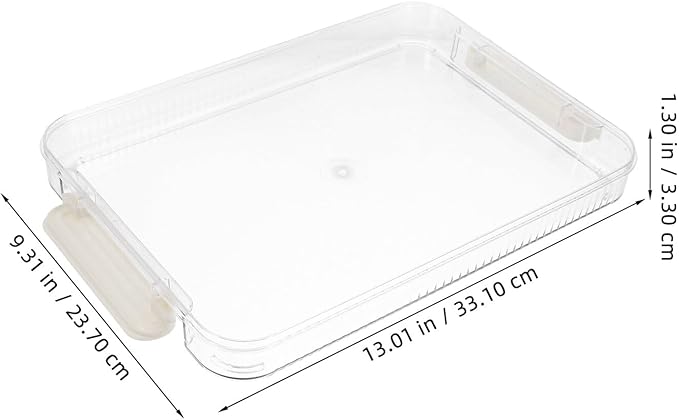 Hemoton A4 File Organizer Box Small without Lid, Card Storage Box for Documents and Certificates, Portable File Case for Office and Travel Storage - Image 2