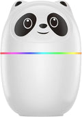Humidifiers for Bedroom,250ml Easy To Fill and Clean,Quiet Ultrasonic Mini Humidifier with 2 Mist Modes and Color Nightlight,Auto Shut-Off Air Humidifier for Nursery Plants Indoor Home by Unknown