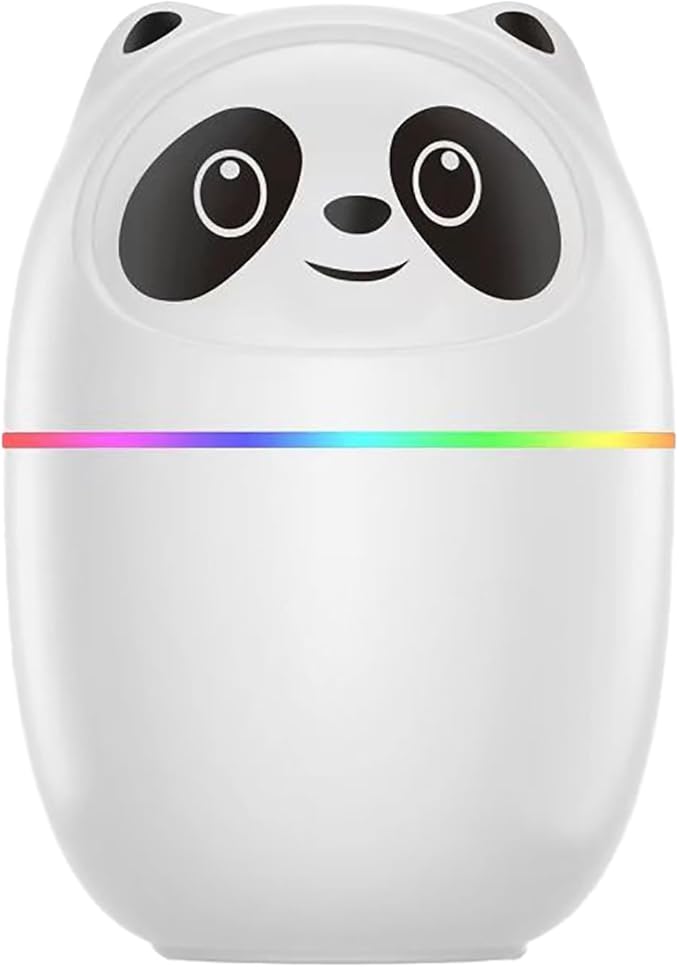 Humidifiers for Bedroom,250ml Easy To Fill and Clean,Quiet Ultrasonic Mini Humidifier with 2 Mist Modes and Color Nightlight,Auto Shut-Off Air Humidifier for Nursery Plants Indoor Home by Unknown