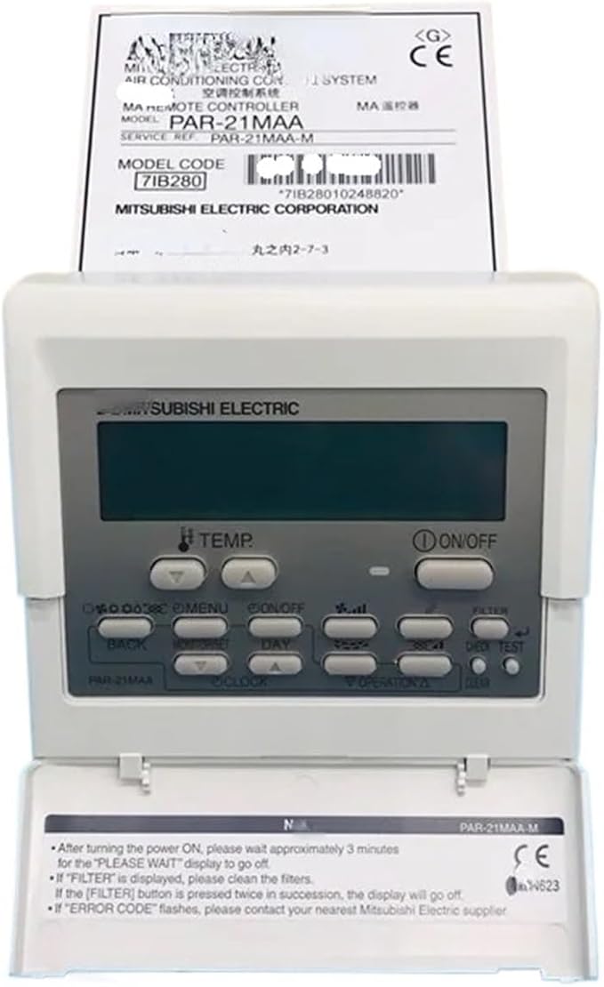 Central Air Conditioning Wire Controller Communicator Control Panel ，Compatible for Mitsubishi ，PAR-21MAA by Unknown