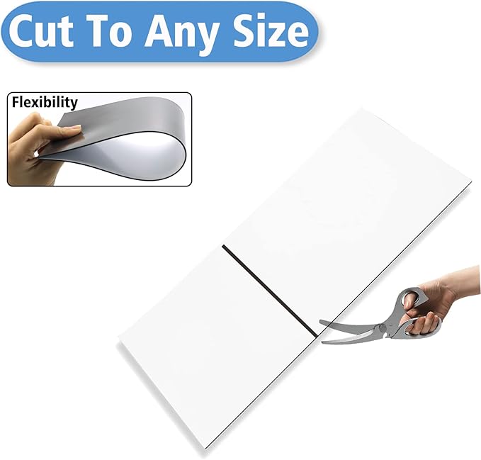Powerful Thick Magnetic Vent Cover 8 X 15.5 Inch Fits Home Air Vent for Floor, Wall, Ceiling Steel Registers, RV, Easily Cut to Any Size (Set of 4) - Image 6