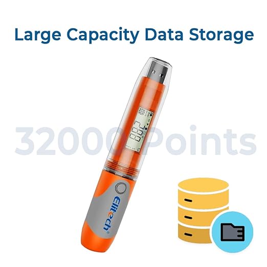(Pack of 50) Thermal Mapping Multi Use Temperature & Humidity Data Logger (Range: -30℃ to 70℃) USB Plug & Play for Cold Chain, Pharmaceuticals, Fresh Food cabinets | Model: Elitech RC-51H - Image 8
