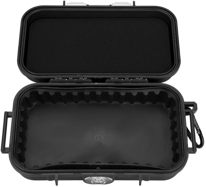 Dry Box Outdoor Waterproof Airtight Storage Case Hard Shell Wet Dry Box Carry Box Tackle Organization for Camping, Fishing - Image 8