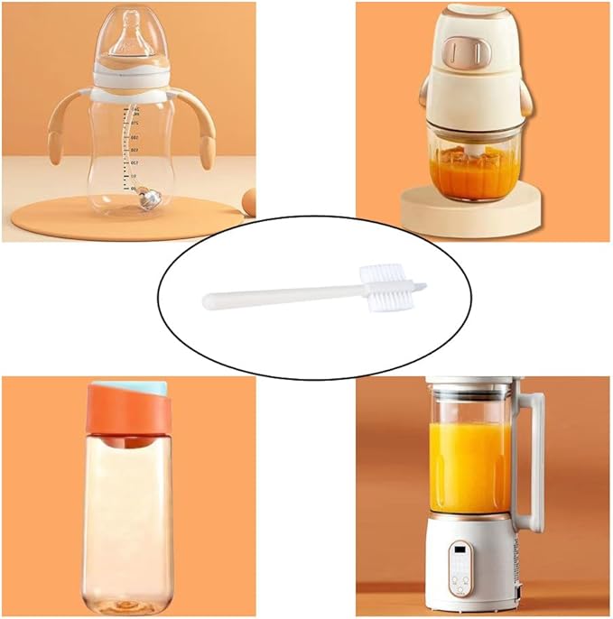 6 Pack Juicer Machines Cleaning Brush 3 Side Bristles Deep Clean Brushes Scrubber for Omega VRT VERT Juicers Extractor Strainer Filter Soy Milk Maker Mixer Blender Toaster Coffee Grinder - Image 7