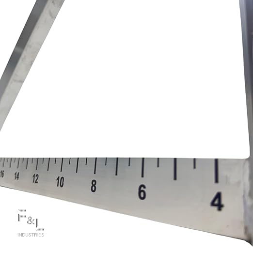 F&L Heavy-Duty Aluminum Square Duct Tool – Precision 90° Angle Cutting Guide for HVAC & Sheet Metal – Durable, Corrosion-Resistant & Perfect for Straight Cuts - Image 3