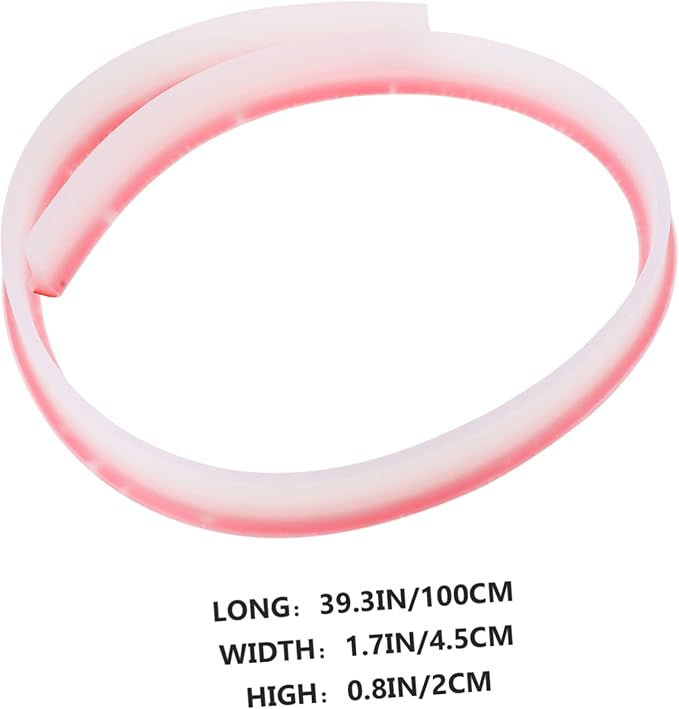 LIFKOME 1pc Bendable Bathroom Strip for Dry Wet Separation Easy to Install Water Barrier for Shower Sink and Toilet Water Baffle for Clean Spaces - Image 5