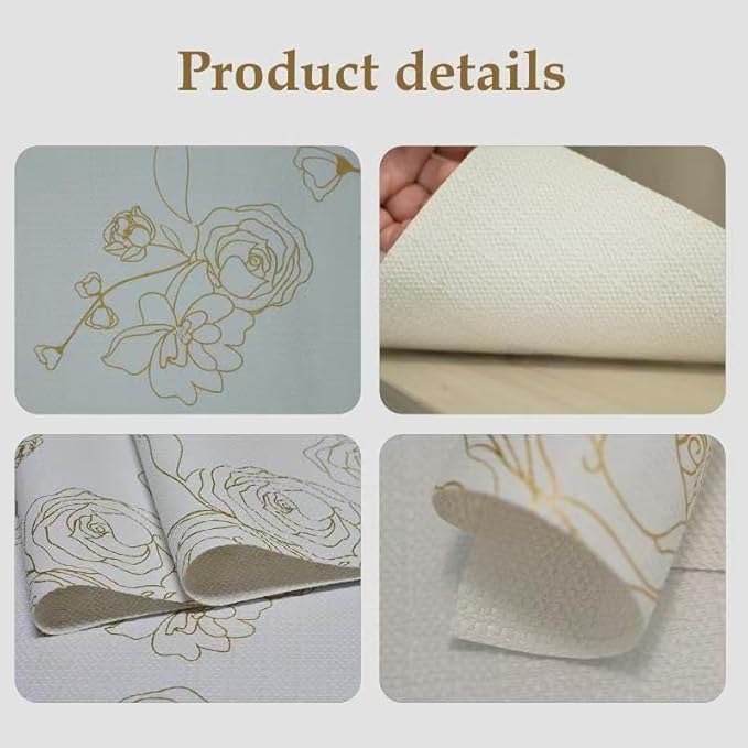 Moriah Shelf Liner Non Adhesive, Kitchen Drawer Liner Non Slip Waterproof Thickened Cabinet Protector for Bathroom Dresser Shelves Pantry(Rose,17.5'' x 30') - Image 8