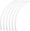 LIFKOME 6pcs Bathroom Water Baffle Sealing Strip Easy Install Silicone Shower Strip Water Retaining Tool by LIFKOME