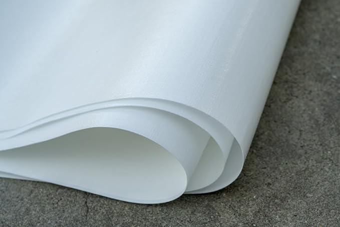 Whitecap - Woven Vapor Barrier - 20 Mil (12' x 100'), Thick Plastic sheeting, Drop Cloth Moisture Barrier Covering for Crawl Space Encapsulation, Life-Time Warranty - Image 2