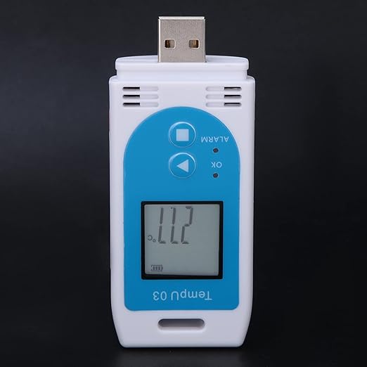 LCD USB Temperature and Humidity Data Logger, PDF Recorder with GSP Datalogger for Warehouse Management, Cold Chain Storage - Image 8