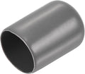 uxcell 20pcs Rubber End Caps 17mm ID Vinyl PVC Round Tube Bolt Cap Cover Screw Thread Protectors Dark Grey by uxcell