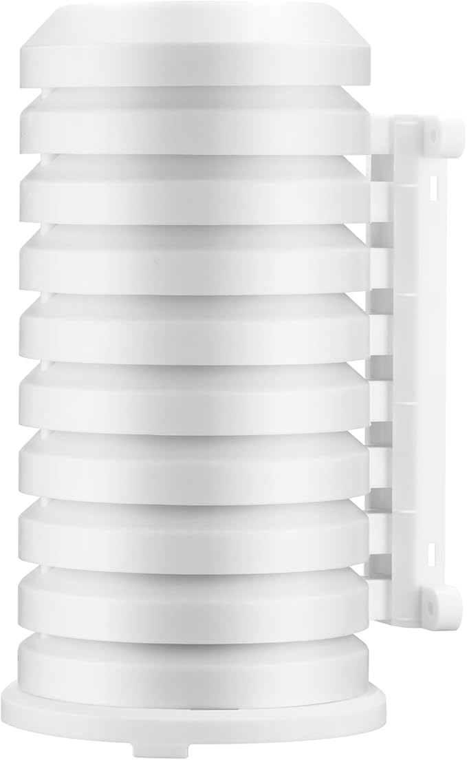 UN03 Indoor Outdoor Thermometer Weather Station Outdoor Sensor Protection Shield Wall Mounted by UUNNI