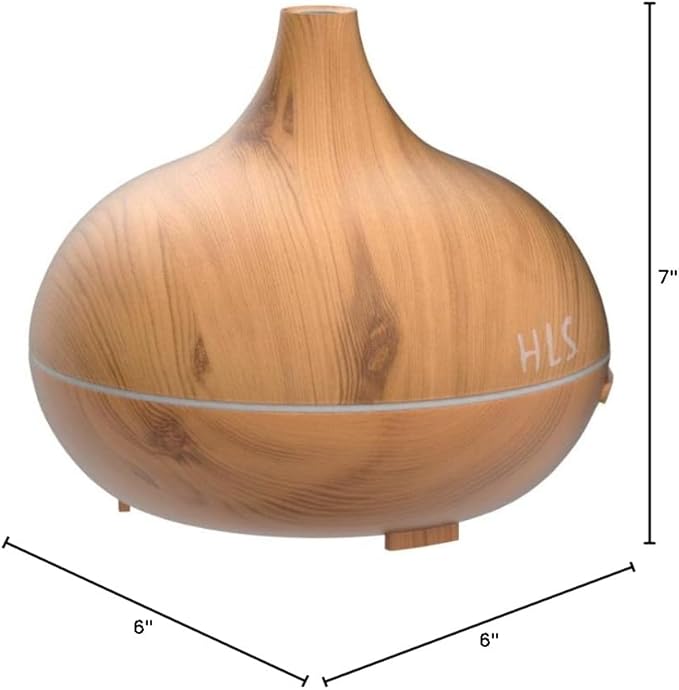 HLS Aroma Diffusers for Essential Oils Large Room with 10 Essential Oils,Ultrasonic Aromatherapy Diffuser for Home Bedroom, Cool Mist Humidifier Vaporizer - Image 9