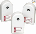 Zircon Leak Alert 3-Pack Water Detector Alarm – 90 dB Battery-Powered Leak & Flood Sensor for Basement, Kitchen, Bathroom, Utility Room – Early Water Detection & Damage Prevention by Zircon