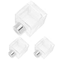 3Pcs Glass Diffuser Bottles Refillable Aroma Bottle for Aromatherapy Compact Lightweight Air for Home Office Spa and Bathroom Use by WRITWAA