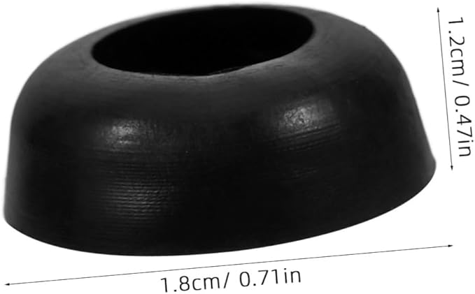 PRETYZOOM 100pcs Non- Silicone Feet Pads for Furniture Leg Protectors Moisture-Resistant Bumpers for Washing Machines Dryers - Image 2