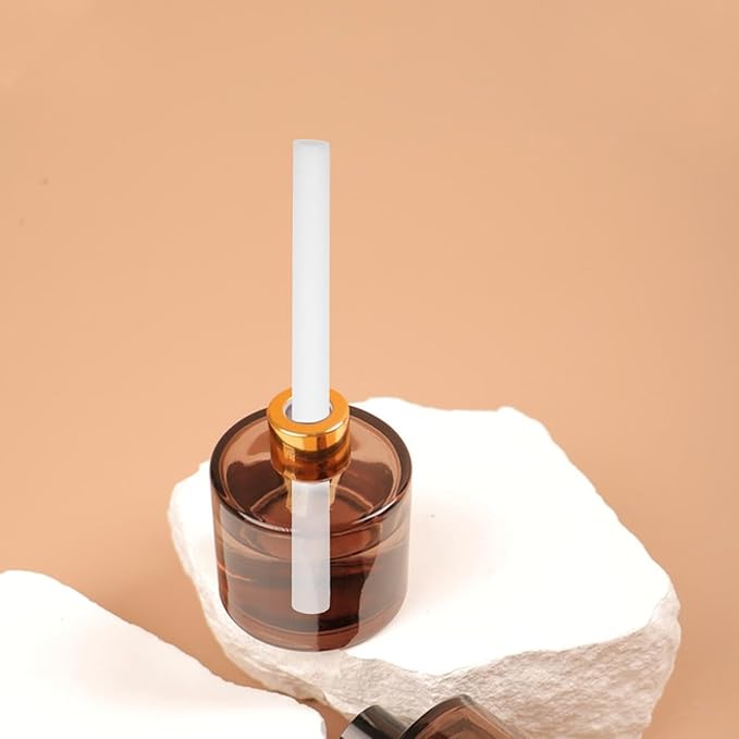 Essential Oil Diffuser Filter Cotton Core 50pcs Humidifier Diffuse Stick Refills Spa Bathroom Replacement Refill Sticks White 8x100mm - Image 8