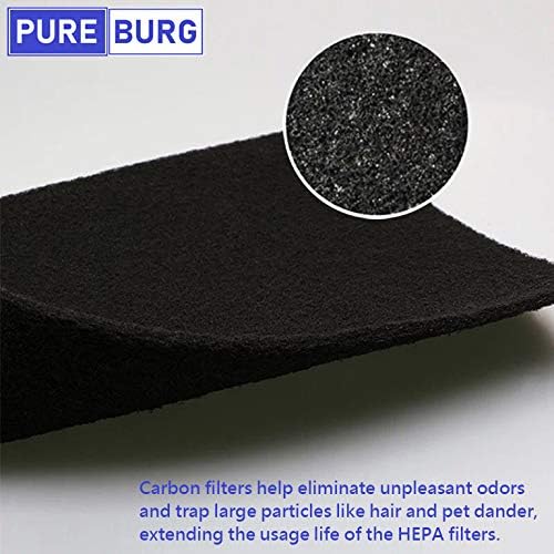 PUREBURG Carbon Filter,Cut-to-Fit Carbon Pad 16 x 48 inches for Air Filter Charcoal Sheet fits Range Hoods Furnace Filters removes Odor VOC Parts Accessories Replacement,1-Pack - Image 5