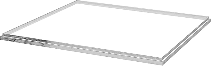 12" x 12" Clear Acrylic Display Box with Thick Clear Base Versatile Lucite Retail Product Dust Cover for Collectibles and Memorabilia by Marketing Holders - Image 3