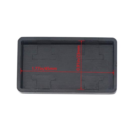 Zulkit 12Pcs Project Boxes ABS Plastic Electrical Project Case Power Junction Box Black 1.97 x 1.10 x 0.59 inch (50 x 28 x 15 mm) - Image 6