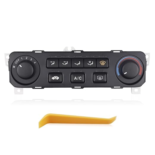 Heater A/C Control Switch,Front Climate Control Module Compatible with 2001 2002 Honda Accord Replace# 79600-S84-A21ZA, 79600-S84-A01ZA by Unknown