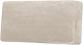 H.VERSAILTEX Velvet Stretch Individual Couch Cushion Cover Plush Cushion Slipcover for Loveseat Sofa Cushion Furniture Protector Seat Cushion Sofa Cover (1 Piece Sofa Cushion Cover, French Oak) by HVERSAILTEX