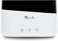 LivePure LP300HUM Aqua Flame Cool Mist Humidifier – Small Ultrasonic Plant Humidifier Indoor with Essential Oil Diffuser – Dorm Essentials, Apartment, Desks & Home Office White - 0.20 Gal/ .75L by LivePure