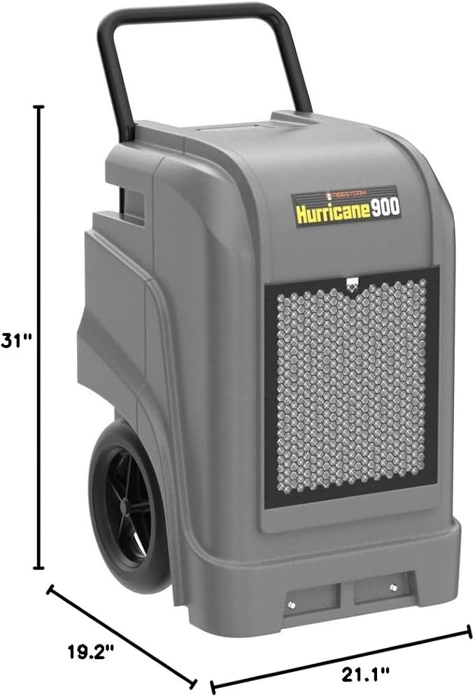 Abestorm 190 PPD Commercial Dehumidifiers with Pump and Drain Hose, Large Spaces Industrial Dehumidifier for Basements, Water Damage Restoration, Portable, Auto Defrosting, 5-year Limited Warranty - Image 9