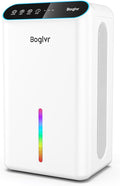 Dehumidifiers, Dehumidifier for Home (85 OZ, 800 sq.ft) Quiet Small Dehumidifier for Bedroom Bathroom Basement with Drain Hose, 3 Gear Timer, Sleep Mode, Auto Shut Off, 7 Color Ambient Light by boglvr