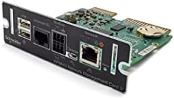 Device Monitoring and Management, Network Management Cards, NMC3 with Environmental Monitoring and Modbus, Secure Remote UPS Management - SmartSlot by APCbySchneiderElectric