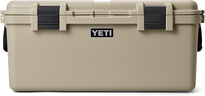 YETI LoadOut 60 GoBox Divided Waterproof Cargo Case, Dry Box, Camera Case, Fishing Tackle Box, Tan - Image 7
