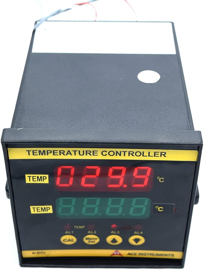 Panel Mounting Digital Temperature Humidity Controller (Temp: 0 to 60.0°C & RH: 0 to 100.0%) for Poultry, Incubators, Egg-Shelf, Agriculture Along with Factory Calibration Certificate Model: AI-RHTC - Image 3