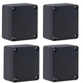 Project Box IP65 Waterproof Junction Box ABS Plastic Electrical Boxes DIY Electronic Project Case Power Enclosure 2.5”x2.3”x1.3” by Raculety