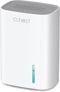 CLEVAST Small Dehumidifier for Home - 30 OZ Mini Quiet Dehumidifiers for Bathroom, Portable Compact Air Dehumidifier for Room, Closet, RV, Camper, House (Not Cordless) by CLEVAST