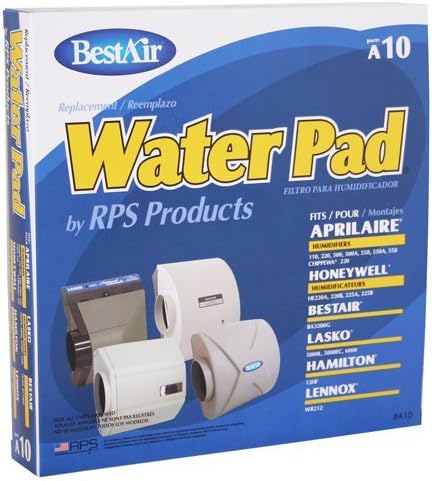BestAir A10 Replacement Water Pad For Specific Aprilaire, Honeywell, Lasko, Hamilton humidifiers by FreudenbergFiltrationTechnologies