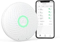 Airthings 2930 Wave Plus - Radon & Air Quality Monitor, Battery Powered (CO2, VOC, Humidity, Temp, Pressure) by Airthings