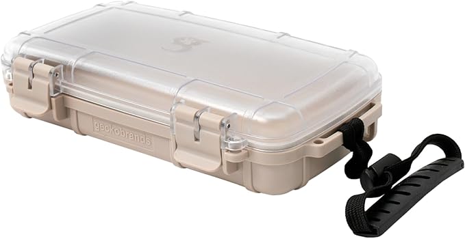 geckobrands Waterproof Dry Box with Silicone Liner – Durable, Dust-Proof, Crush-Proof Storage for Electronics and Gear - Image 2