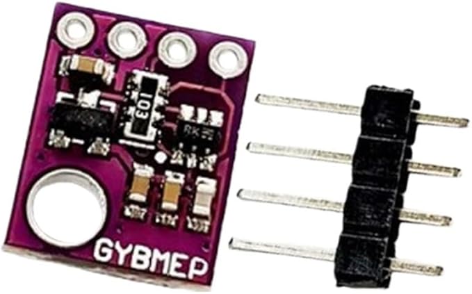 Minhe Sensor IC Module GY-BME280-5V / GY-BMP280-5V for environmental detection, measures temperature, humidity, barometric pressure, I2C or for SPI communication, sleep mode 0.1μA, 14x11mm (GY-BME280 - Image 8