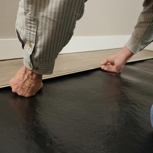 QuietWalk LV 100 Sq Ft Underlayment for Luxury Vinyl, Laminate & Engineered Wood Flooring, Made in USA, Sound Reduction & Moisture Barrier - Image 21