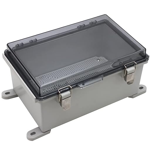 MAKERELE Waterproof Junction Box with Clear Cover,IP67 Waterproof Dustproof Universal Project Boxes for Electronics 11.4×7.5×5.5 inch（290×190×140mm） - Image 7