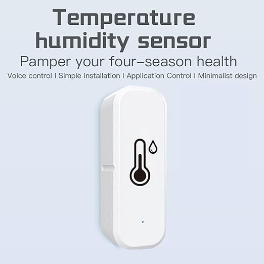 Smart Sensor - WiFi Temperature Sensor, Wireless Humidity Monitoring, Remote Control Device, Data Storage Export, High Precision Tool, Automation Accessory for Indoor Use, 2.76x0.98 Inches - Image 7