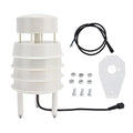 Temperature and Humidity Detector Wind Direction Sensor Ultrasonic Integrated Weather Station Highly Accurate Multifunctional Lightweight for Environmental Monitoring ABS Material by Unknown