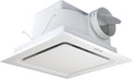 Bathroom Exhaust Fan, 12 INCH, Upgraded Quiet Square Vent Fans, 141 CFM, for Bathroom, Office, Home by VENTIRIBathroomExhaustFan