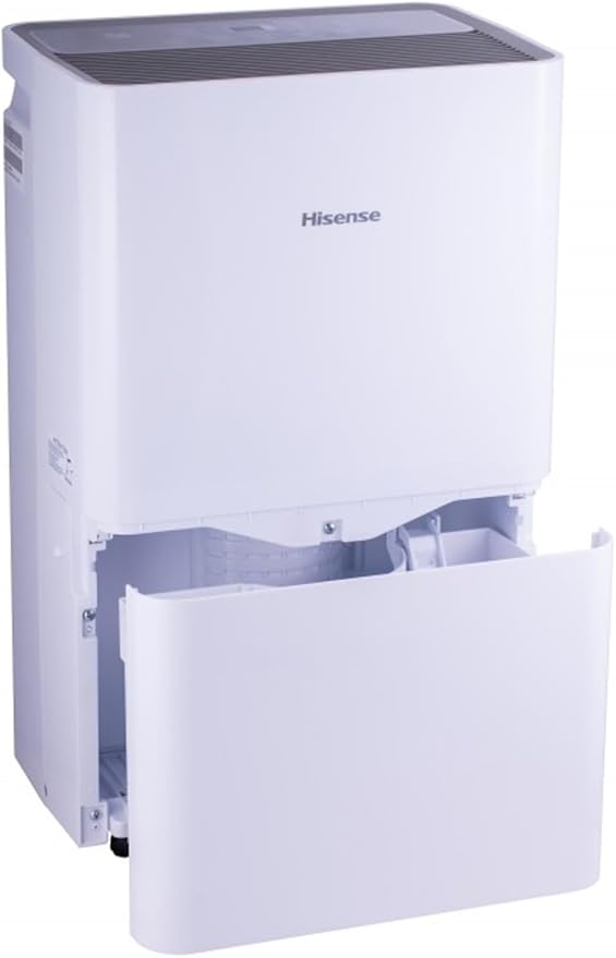 Hisense 50 Pint 3-Speeds Dehumidifier, 3 Modes – Auto, Continuous, Manual, 115v, LED Display, Noise Level 46 dB, 24-hour on/off timer, Up to 4500 sq. ft. - DH7021K1W (Renewed) - Image 2